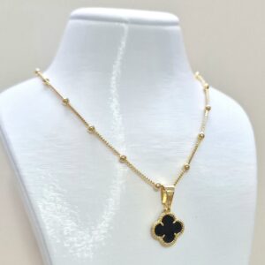 Colar Trevo Banhado a Ouro 18K — Vallét